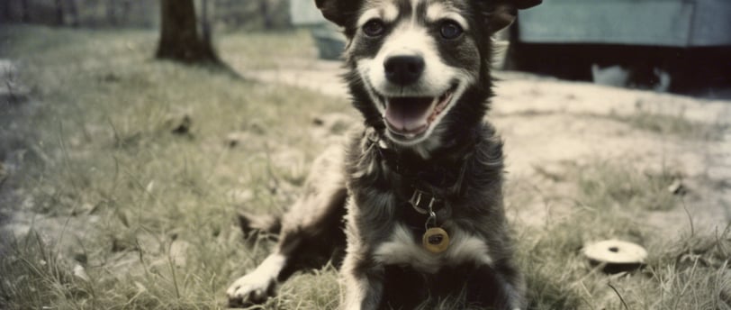 Perro abandonado