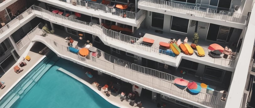 worm's-eye view photography of concrete building