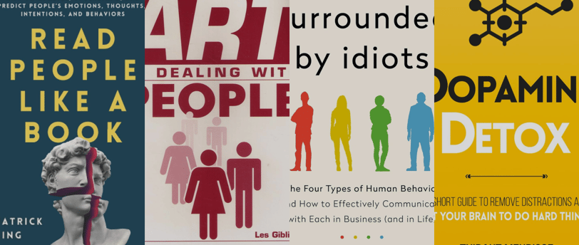 3 Books to Master Human Behavior and Destroy Egos