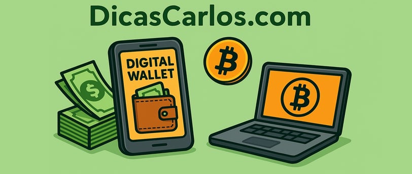 Carteiras Digitais: Receber Dinheiro Online e Fazer Compras de Forma Fácil