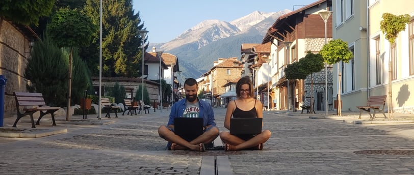 nomade digital bansko bulgaria - capitu e bentinho por ai