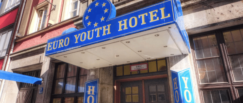Euro Youth Hotel in München von außen