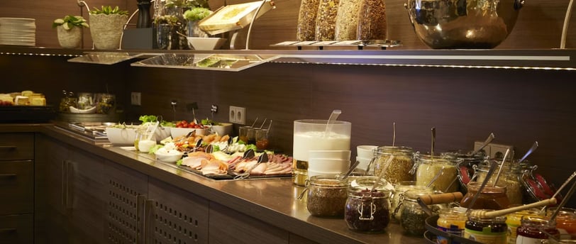 Frühstück in einem Hotel in München