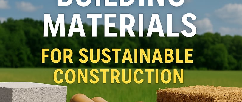 Eco-Friendly Building Materials for Sustainable Construction