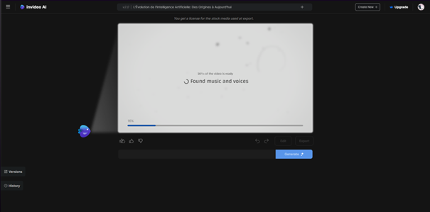 InVideo: Enter text, generate a video tailored to your needs, and let AI analyze your text