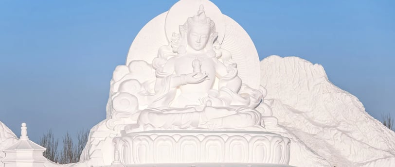 Sun Island Snow Sculpture, Harbin featured on MyTripJunction.com travel blog.