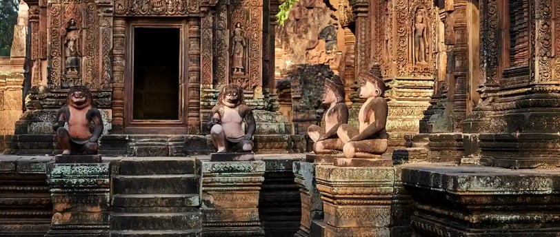 Banteay Srei, featured on MyTripJunction.com travel blog.