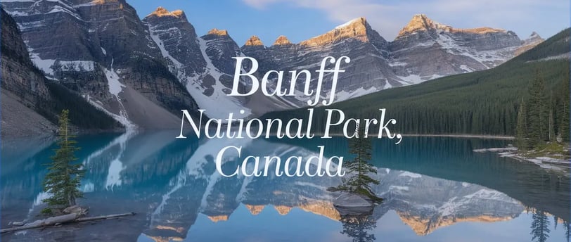 Banff National park, featured on MyTripJunction.com travel blog.