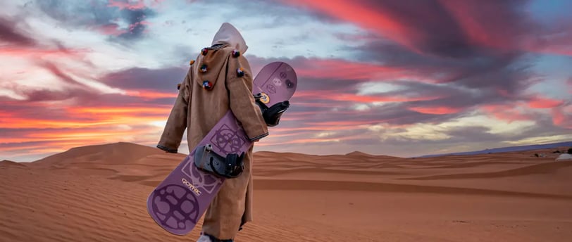 Dubai Sandboarding, featured on MyTripJunction.com travel blog.