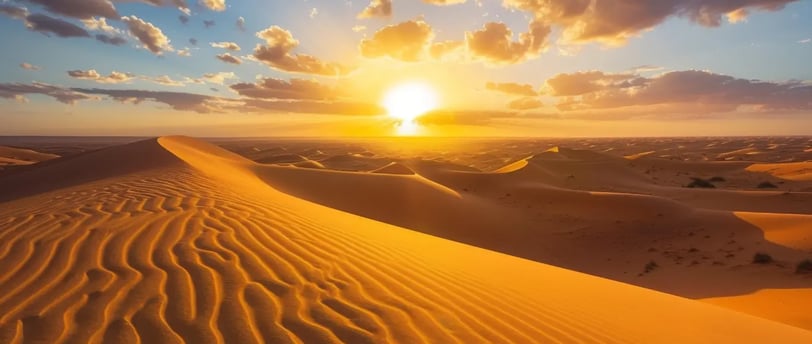 Dubai Sunset View, featured on MyTripJunction.com travel blog.