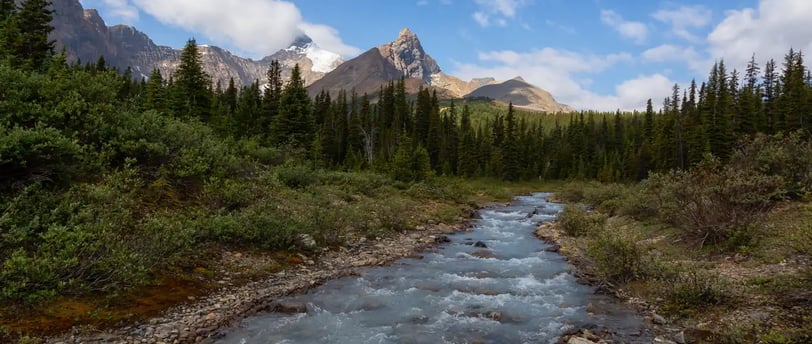 Icefields Parkway, featured on MyTripJunction.com travel blog.