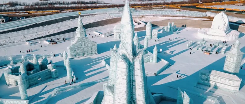 Ice and snow world, Harbin, featured on MyTripJunction.com travel blog.