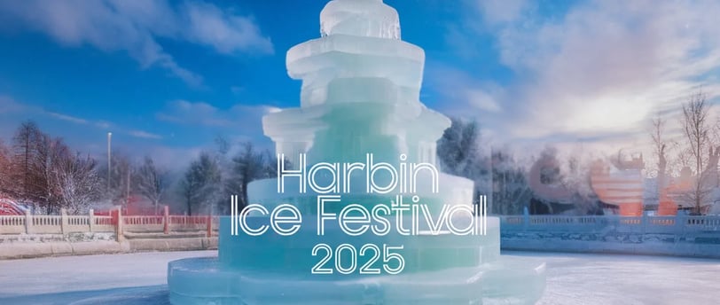 Harbin Ice Festival 2025, featured on MyTripJunction.com travel blog.