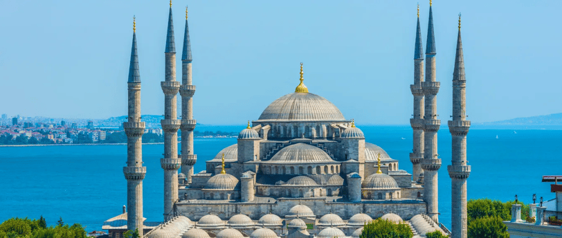 The Exterior of the Blue Mosque, featured on MyTripJunction.com travel blog.