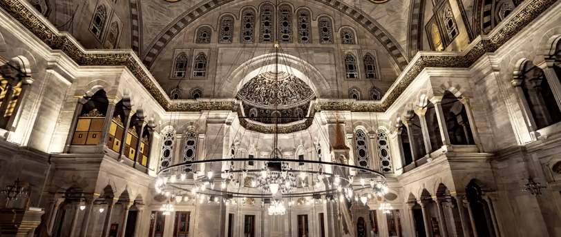 The Interior of the Blue Mosque, featured on MyTripJunction.com travel blog.