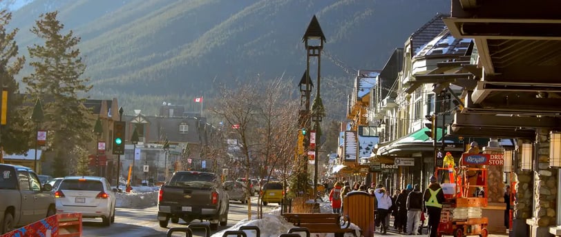 Banff Town, featured on MyTripJunction.com travel blog.