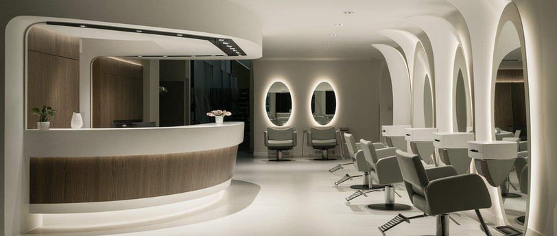 mobiliario de peluqueria, mobiliario de barberia, equipamiento salones de belleza