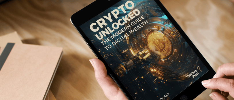 Crypto Unlocked book mockup