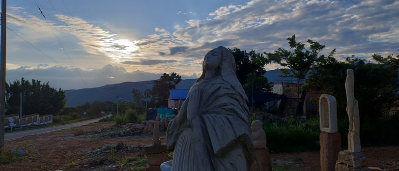 estatua en piedra