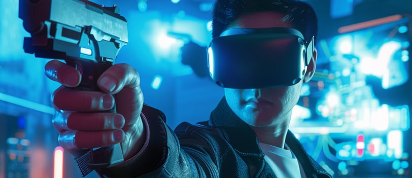 Jugador misterio Realidad Virtual