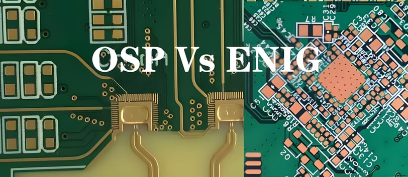 Comparison between OSP and ENIG
