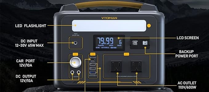 Diagram of 600x solar generator