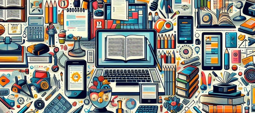 by:Dall E4/resensidiksi.com/Pentingnya Literasi Anak: Cara Membantu Anak Menjadi Pembaca yang Baik