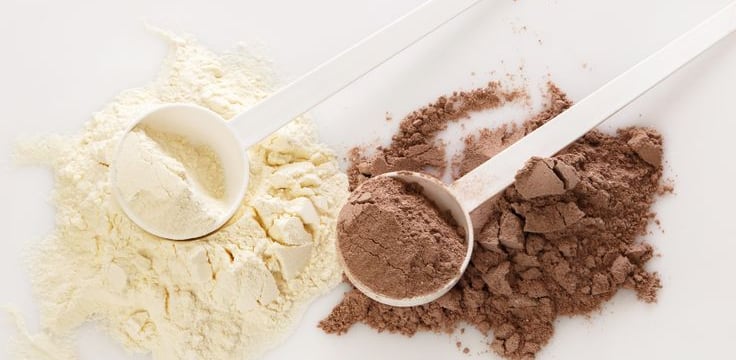 Imagem de Whey e proteína vegetal representando qual escolha é melhor para você