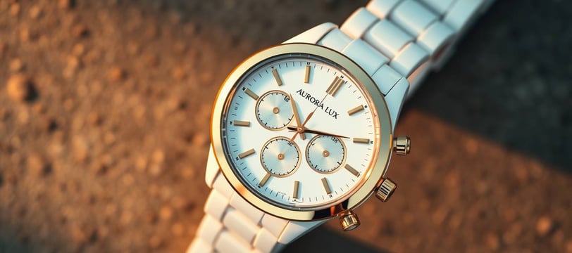 Jam Tangan Wanita dengan Case Keramik