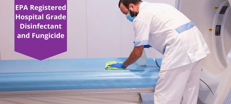 Sanitizing in a medical facility