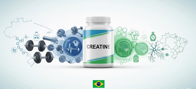 Consumo de Creatina no brasil spass.com.br