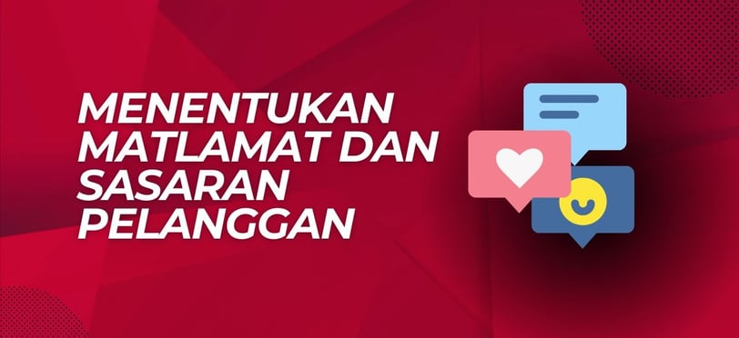 menentukan matlamat dan sasaran pelanggan