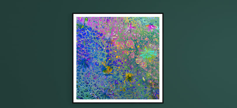 fluid art flip cup using Mont Marte supercell acrylic paint