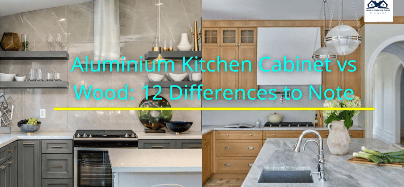 video aluminium kitchen set cabinet vs wood 