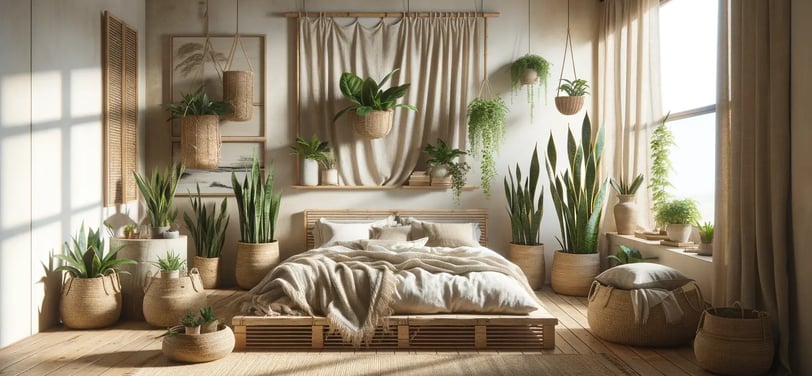 naturally bohemian bedroom