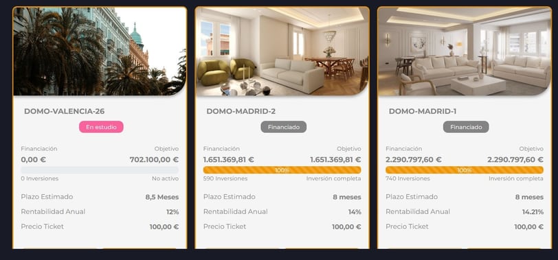 Oportunidades proyectos domoblock