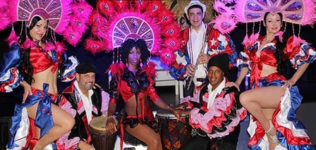Live Cuba Show band and orchestra havana nights booking 305-298-2380