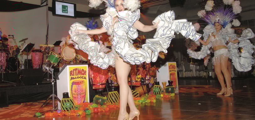 RITMO!® Conga Showgirls Add a Touch of Latin Tropical Elegance to Your Specia Event