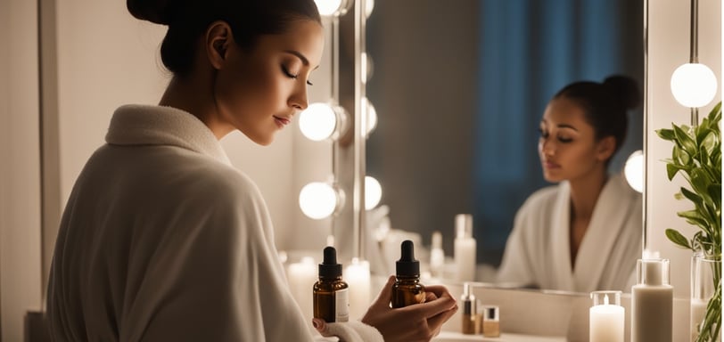 night routine to have glowing skin, skincare tips, evening beauty regimen, glowing complexion