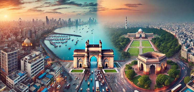 delhi and mumbai