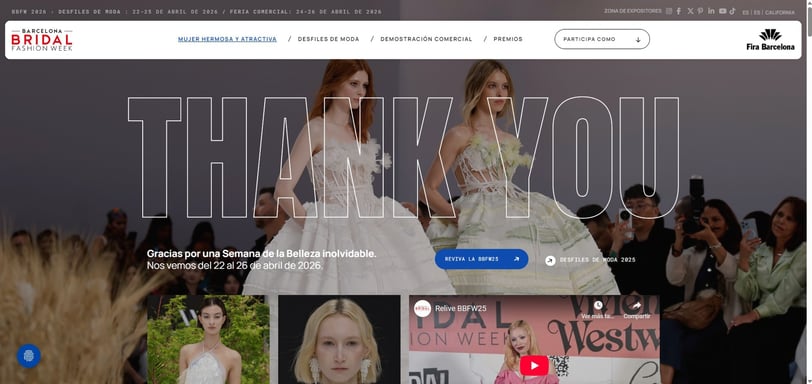 Barcelona Bridal Fashion Week