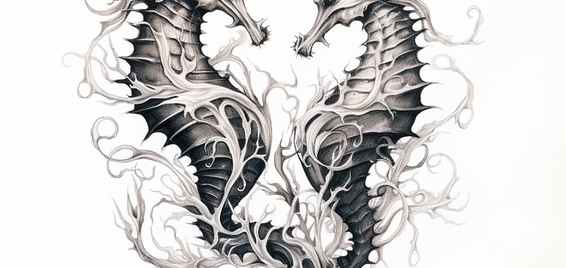 seahorse tattoo