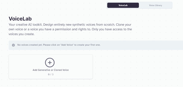 Download and integrate your voiceover with various audio formats supported by ElevenLabs.