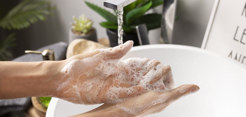 washing your hands