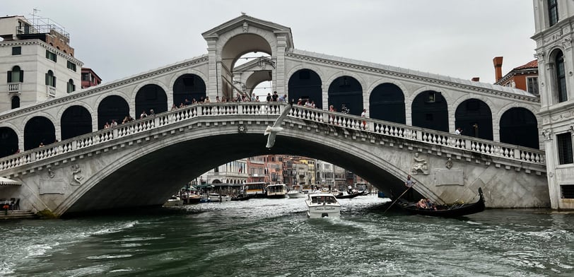 Ponte Rialto, em Veneza