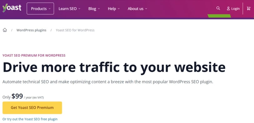 Yoast SEO (Free Version)
