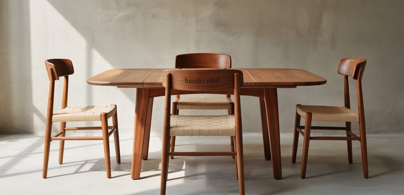 a table with chairs