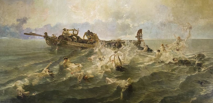 Peintures Les néréides de Joaquin Sorolla