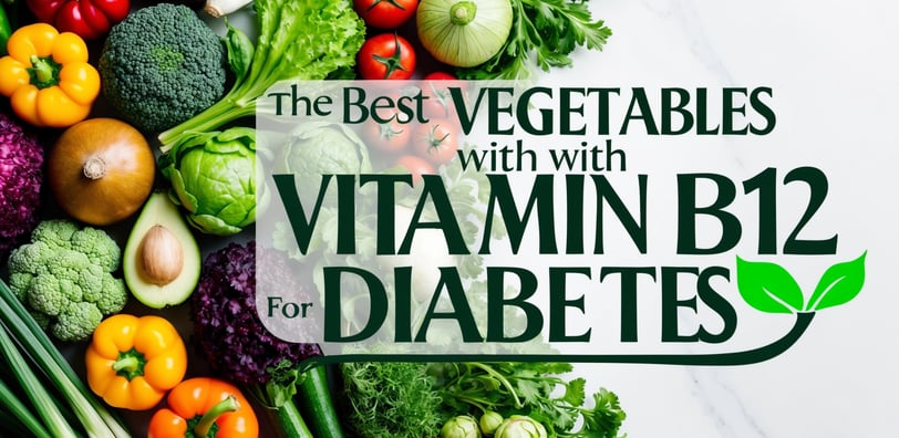 a variety of vegetables and fruits with the words vitamin b12 for vitamin b12