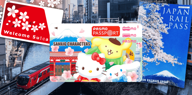 Welcome Suica Pasmo Passport Japan Rail Pass Essential Items Travelling in Japan on budget